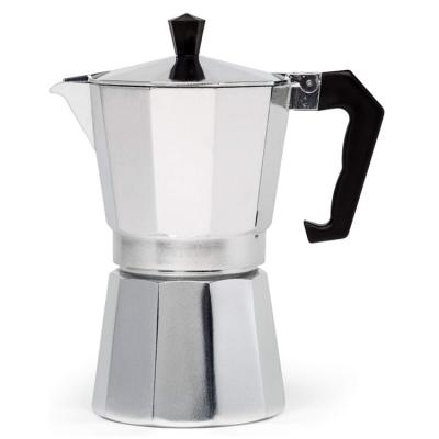 China Cast Aluminum Stovetop Espresso and Sustainable Coffee Maker, Moka Pot for Classic Italian and Cuban Coffee Brewing Machine for sale