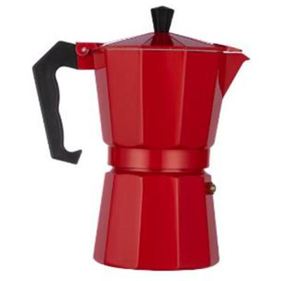 China Cast Aluminum Stovetop Espresso and Viable Colorful Coffee Maker, Moka Pot for Classic Italian and Cuban Coffee Brewing Machine for sale