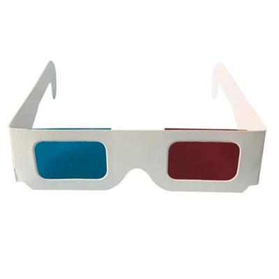 China 2x250g Stereo 3D Glasses Foldable Paper 3D Diffraction Glass Vreativew Movie 3D Glasses For Home for sale