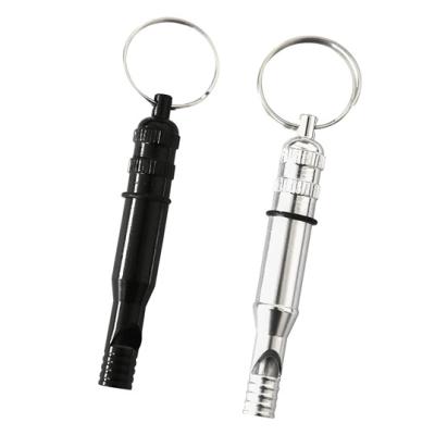 China Outdoor Camping Increasing Emergency Camping Traveling Signal Whistles Loud Whistle Loud Aluminum Extra Charges Increase Boating Camping Hunting for sale