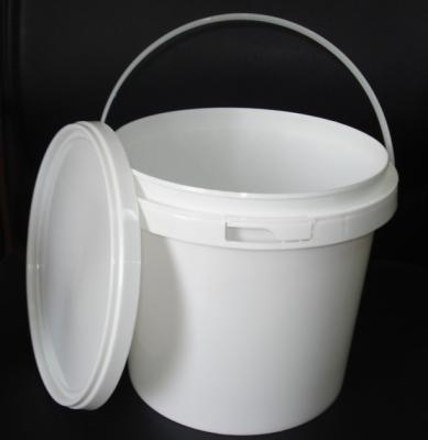 China Hot Sale 5L Milk Food Container Plastic Pails Plastic Pails With Tamper-evident Seal for sale