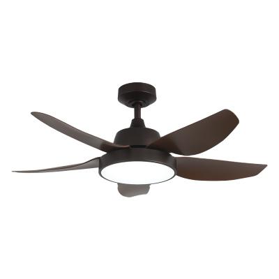 China Modern Trending Products DC Motor Energy Saving 5 Blades Chandeliers Ceiling Fan With LED Light for sale