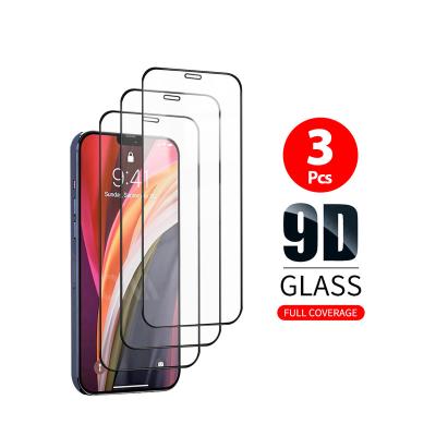 China Anti-scratch Screen Protector For iPhone 12 Pro/11Mini/Max 12 Tempered Glass Premium Full Cover Protective Film For iPhone 12 Pro Max for sale