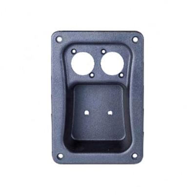 China None KUANGWU JH348 140*96*34mm Plastic ABS Plastic Speaker Cabinet Empty Jack Plates Accessories For Dual Grand Speakers NL8MPR NL4MPR for sale