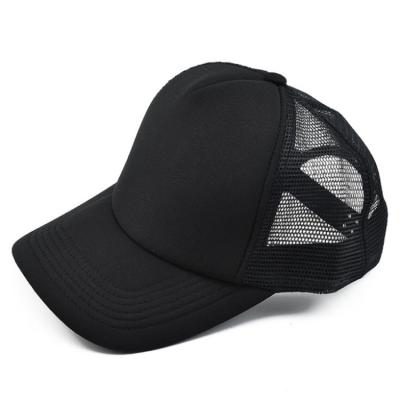 China breathable & Custom Black Baseball Hat Waterproof Breathable Mesh Gym Hats Baseball Hat Summer Cap for sale