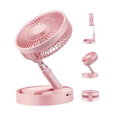 China Outdoor High Security China Supplies Portable Rechargable Folding Charging Handheld Fan for sale