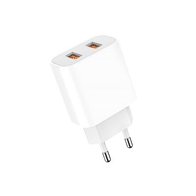 China UniversalÂ   Top Selling Mobile Phone Charger 12W USB Fast Charging Chargers For Mobile Phone USB Wall Smart Charger for sale