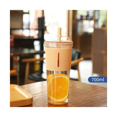 China Viable Factory Price Custom Logo Plastic Party Cup With Straw Suitable For Cola Milk Tea for sale