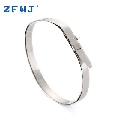 China Sealing pressure is more focused high quality 304 stainless steel single ear lock fast driving collar for sale