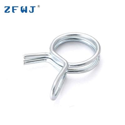 China High Quality Corrosion Resistance Adjustable Galvanized Steel Wireline Double Spring Clamp for sale