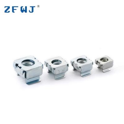 China Connecting Fasteners Wholesale Parts Spring Lock Cage Tied Steel Nut for sale