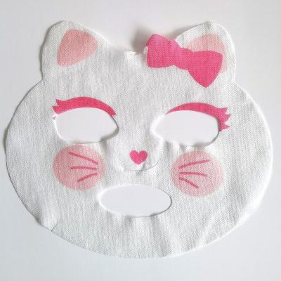 China Defect Pigm Kids Print Nourishing Mask Clearance Wholesale Customer Designed Face Skin Care Printed Animal Pattern Facial Mask Sheet for sale