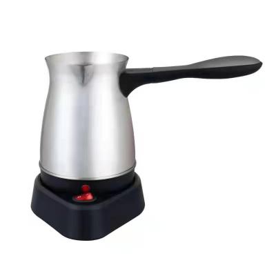 China 360 Degree Rotation Base Customized 0.5L Stainless Steel Electric Turkish Coffee Pot For Home Kitchen for sale