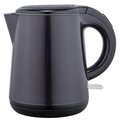 China Factory Wholesale Rotation Double Wall 360 Degree Base Body 304 Stainless Steel Plastic Electric Kettle for sale