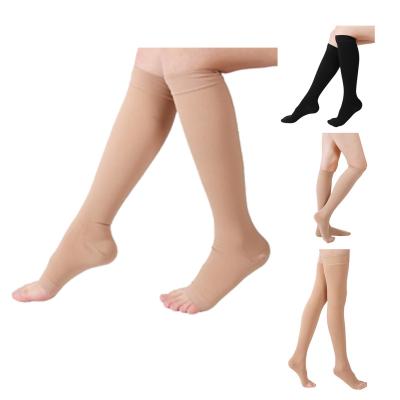 China Choice Anti-Embolism Private Hospital Compression Socks For Varicose Veins Media Compression Storage Medical for sale