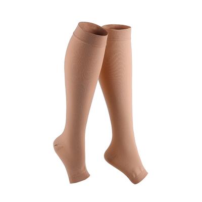 China Sustainable Graduated Thigh High Medical Compression Socks To Prevent Varicose Veins for sale