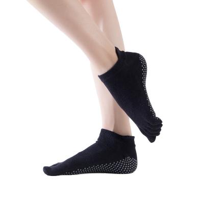 China Wholesale Custom Breathable Logo Cotton Non Slip Pair Women's Pilates Yoga Anti-Slip Socks For Women Non-slip for sale