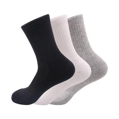 China Wholesale Customized Hot Sale Man Socks Breathable Fashion Solid Color Cotton Business Breathable Men Socks for sale