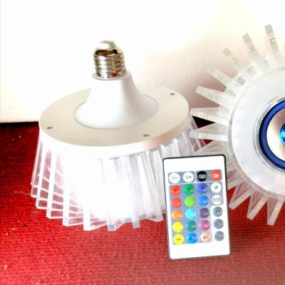 China High Brightness Hot Sale Remote Control Color RGB LED Music Light Bulb Changeable Smart LED Music Light Bulb for sale