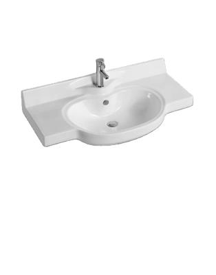 China Fashionble Modern Ceramic Basin Bathroom Sink Lavabo Basin For Laundry 918 for sale