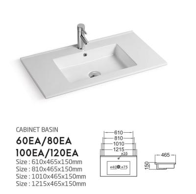 China Chaoan Taotaoju Modern Bathroom Toilet Wash Cabinet Basin For Washing Hand K-100EA for sale