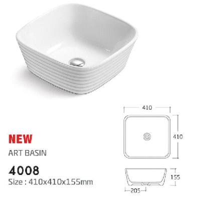 China Modern New Arrival Models Chinese Porcelain Sink For Art Basin 4008 Lavatory for sale