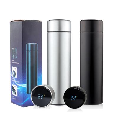 China High Capacity Good Quality Smart Cup 304 Stainless Steel Hot Selling Led Smart Water Bottle for sale