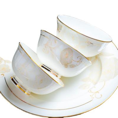 China New type viable wholesale high quality dinnerware sale dinnerware complete set sink top set for sale