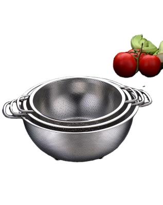 China Durable Portable Premium Material Stainless Steel Steamer Basket Stainless Steel Grain Frying Basket for sale