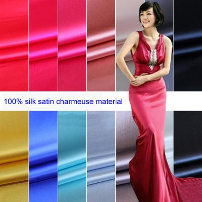 China 16mm 114cm width 100% pure breathable natural mulberry printed silk fabric for robe pajamas dress for sale