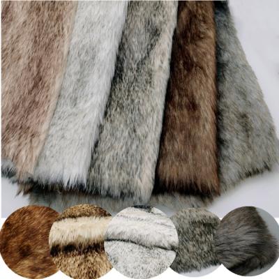 China Auto Trim High Quality Faux Fabric Faux Plush Animal Fur Upholstery Long Pile Rabbit Angora Fur For Garment for sale