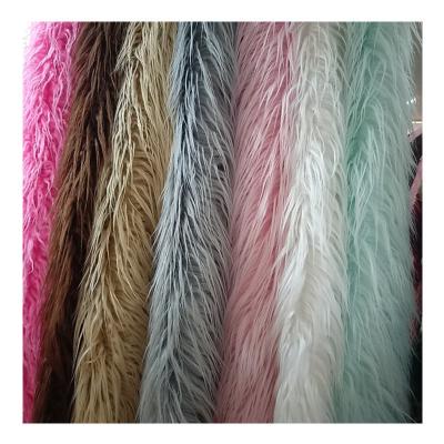 China Photo Imitation Auto Imitation Decoration Background Cloth Counter Bag Hat Bag Hat Fur Wool Upholstery Faux Fur Material Fabric for sale