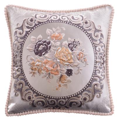 China New Viable Nordic Handmade Home Decor Cushion Cover Embroidery Needlework Design Pillow Case for sale