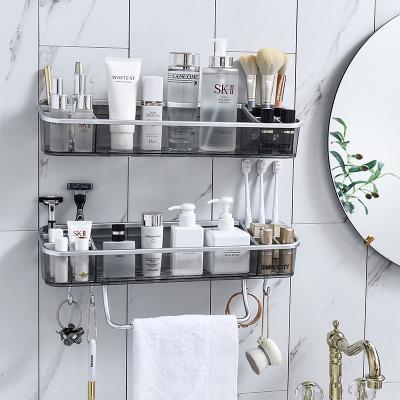 China Viable Organizer Storage Holders Bathroom Storage Plastic Storage Rack Kitchen Racks for sale