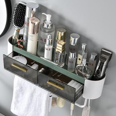 China Sustainable Bathroom Storage Rack Shelf Storage Racks Kitchen Storage Racks for sale