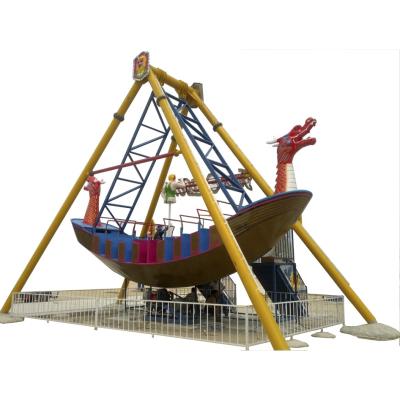 China Wonderful FRP+steel amusement park rides large portable playground pirate ship for sale for sale