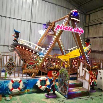 China FRP+steel Funfair Mini Pirate Ship For Sale Commercial Outdoor Playground Equipment for sale