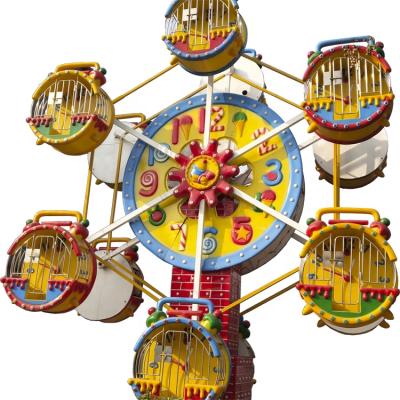 China FRP+steel mini outdoor fairground ferris wheel for kids mini ferris wheel kiddie funny rides for sale