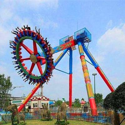 China FRP+steel Phenomenon Rotating Pendulum Oriented Child Park Swing Adult Pendulum Game Big Turns for sale