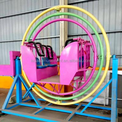 China FRP+steel Machine Amusement Ride Human Gyro 6 Seats Exciting Human Gyro for sale