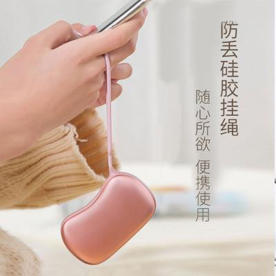 China Rechargeable Hand Warmer 5000mah USB Charger Hand Warmer Power Bank Heater For Winter Practical Heater for sale