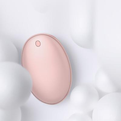 China 2021 Outdoor Electric Rechargeable Hand Warmer Hand Warmer 5000mah USB Power Bank Practical Pebble Heater for sale