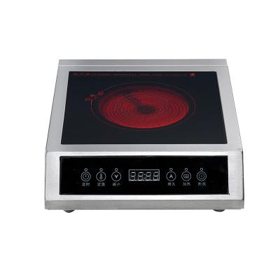 China Rapid Heating Canteen restaurant commercial induction cooker high power induction cooker 3500W commercial flat hot pot soup stove for sale