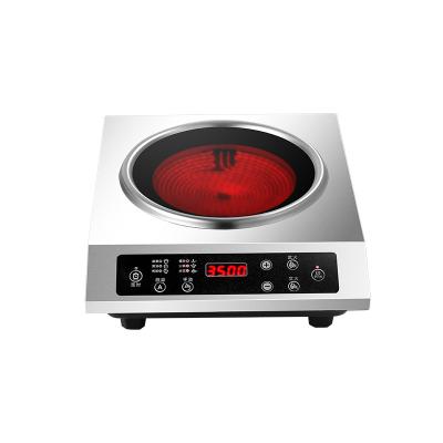 China Hotel hot sales 2023 Factory Low Price High Firepower Commercial Electric Stove 3500W Induction Cooker for sale