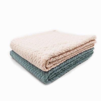 China Best Price Single Bed Throw Texture Acrylic Blanket Faux Linen Cashmere Scarf Made In China for sale