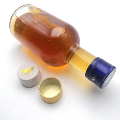 China Wholesale 300ml Fancy Mini Clear Empty Glass Wine Bottle For Whiskey Brandy for sale