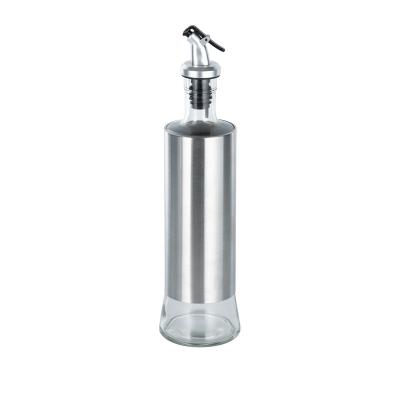 China 200ml 500ml Food Kitchen Oil Dispenser Bottle High Quality Round Frying Oil Bottle for sale