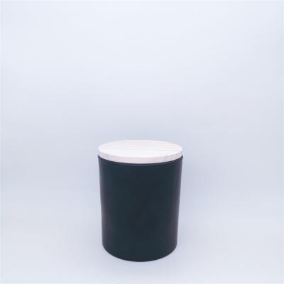 China Gift & Unique Craft Logo Luxury Empty 315ml Custom Glass Candle Jar For Candle Making for sale