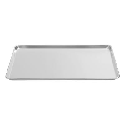 China Sustainable Aluminum Square Kitchen Oven Baking Pan Cookie Sheet Pan Food Heavy Duty Non-Stick Cooking Tools for sale