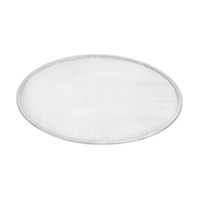 China Sustainable Aluminum Mesh Screen Pizza Tray pizza pan baking tray for sale